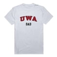 thumbnail image 1 of W Republic 548-401-WHT-02 University of West Alabama College Dad T-Shirt, White - Medium, 1 of 1
