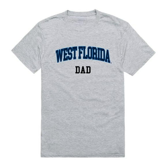 W Republic 548-402-HGY-05 University of West Florida College Dad T-Shirt, Heather Grey - 2XL