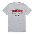 thumbnail image 1 of W Republic 548-406-HGY-02 Western Oregon University Mens College Dad T-Shirt, Heather Gray - Medium, 1 of 1