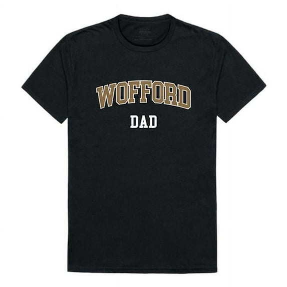 W Republic 548-415-BLK-02 Wofford College College Dad T-Shirt, Black - Medium
