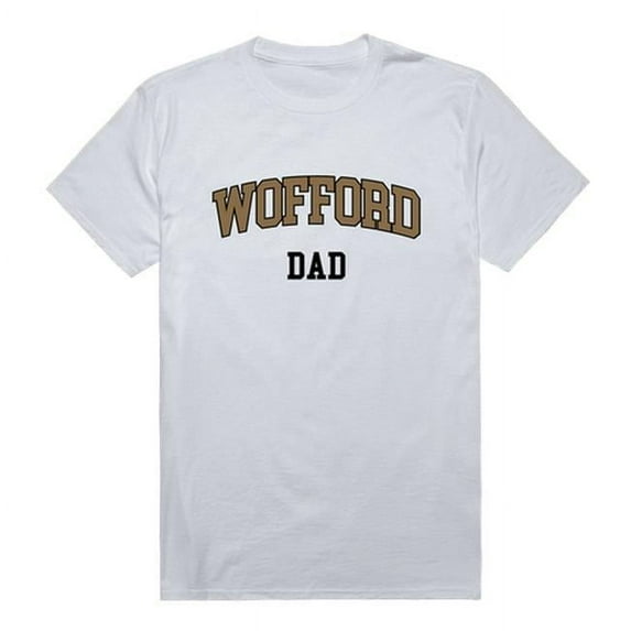W Republic 548-415-WHT-04 Wofford College College Dad T-Shirt, White - Extra Large