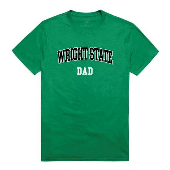 W Republic 548-416-KEL-05 Wright State University College Dad T-Shirt, Kelly - 2XL