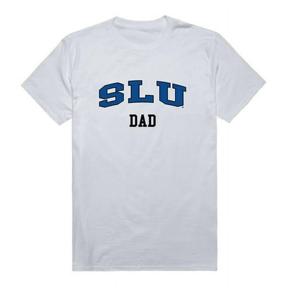 W Republic 548-428-WHT-03 Saint Louis University College Dad T-Shirt, White - Large