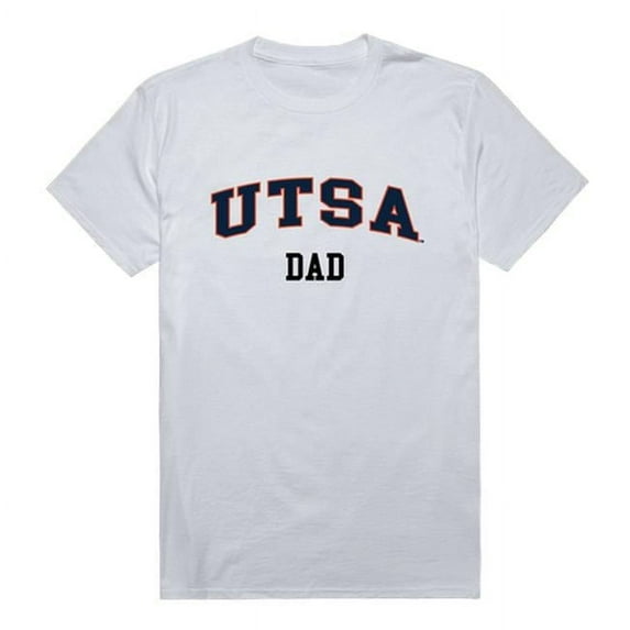W Republic 548-435-WHT-01 University of Texas at San Antonio College Dad T-Shirt, White - Small