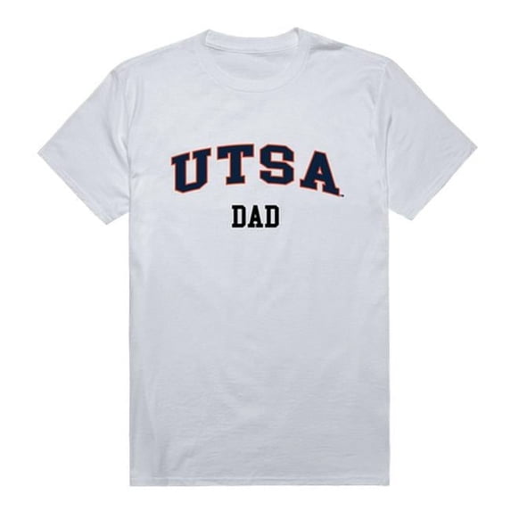 W Republic 548-435-WHT-03 University of Texas at San Antonio College Dad T-Shirt, White - Large