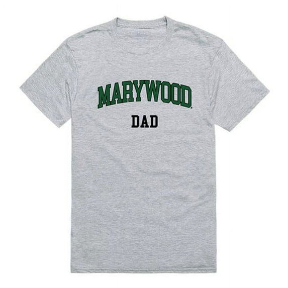 W Republic 548-455-HGY-02 Men Marywood University College Dad T-Shirt, Heather Grey - Medium