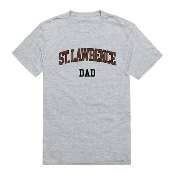 W Republic 548-460-HGY-01 Men St. Lawrence University College Dad T-Shirt, Heather Grey - Small