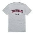 thumbnail image 1 of W Republic 548-597-HGY-04 Texas Womans University Pioneers Short Sleeve College Dad T-Shirt, Heather Grey - Extra Large, 1 of 1