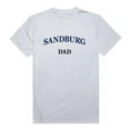 thumbnail image 1 of W Republic 548-623-WHT-05 Carl Sandburg College Chargers Dad T-Shirt, White - 2XL, 1 of 1