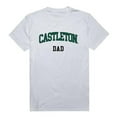 thumbnail image 1 of W Republic 548-626-WHT-04 Castleton University Spartans College Dad T-Shirt, White - Extra Large, 1 of 1