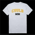 thumbnail image 1 of W Republic 549-109-WT2-04 California State University Long Beach Beach College Mom T-Shirt, White - Extra Large, 1 of 1