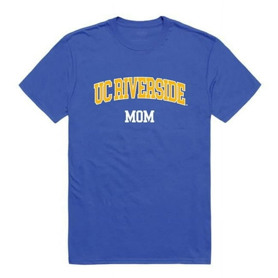 W Republic 549-111-RYL-03 University of California Riverside College Mom T-Shirt, Royal Blue - Large