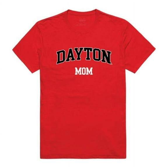 W Republic 549-119-RED-04 University of Dayton College Mom T-Shirt, Red - Extra Large