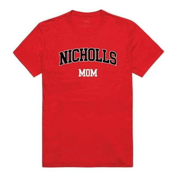 W Republic 549-138-RED-05 Nicholls State University College Mom T-Shirt, Red - 2XL