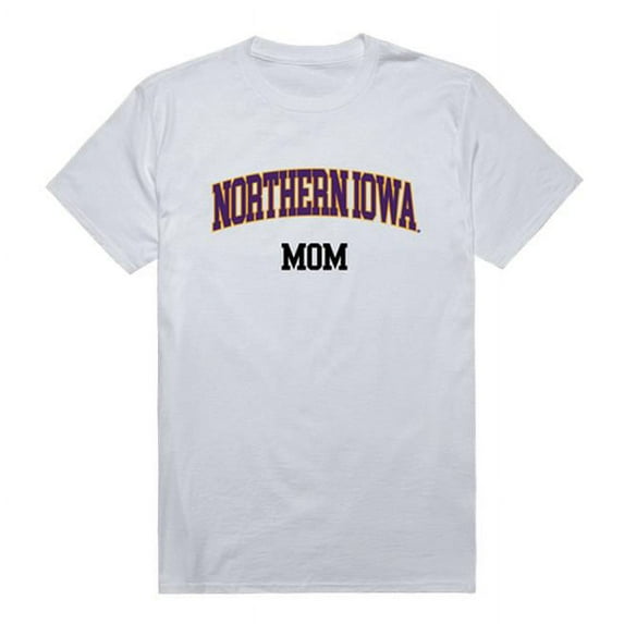 W Republic 549-143-WHT-04 University of Northern Iowa College Mom T-Shirt, White - Extra Large