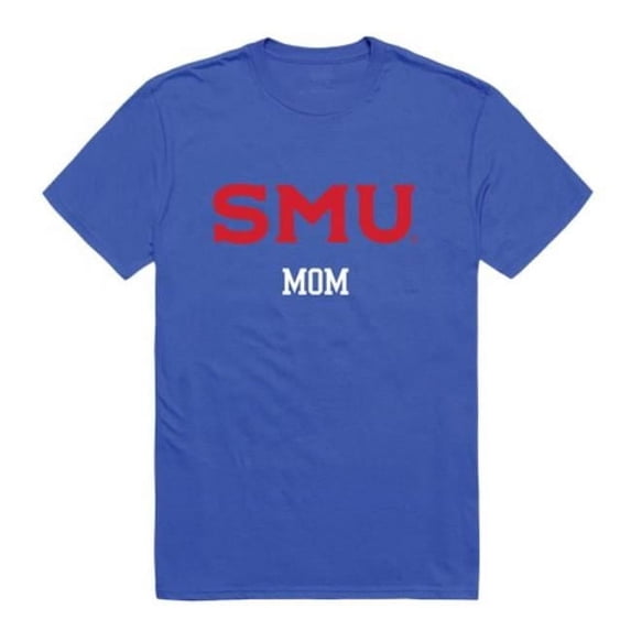 W Republic 549-150-RL2-02 Sikkim Manipal University Mustangs College Mom T-Shirt, Royal - Medium