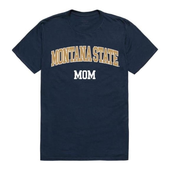 W Republic 549-192-NVY-05 Montana State University College Mom T-Shirt, Navy - 2XL