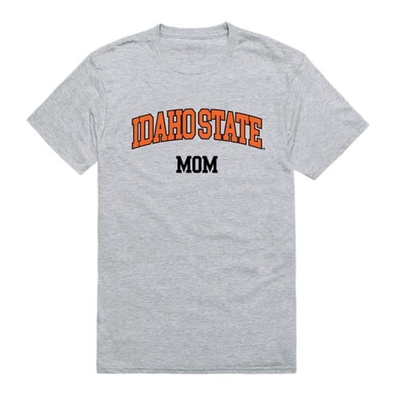 W Republic 549-222-HGY-01 Women Idaho State Bengals College Mom T-Shirt, Heather Grey - Small