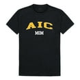 thumbnail image 1 of W Republic 549-449-BLK-02 American International College Yellow Jackets College Mom Short Sleeve T-Shirt, Black - Medium, 1 of 1