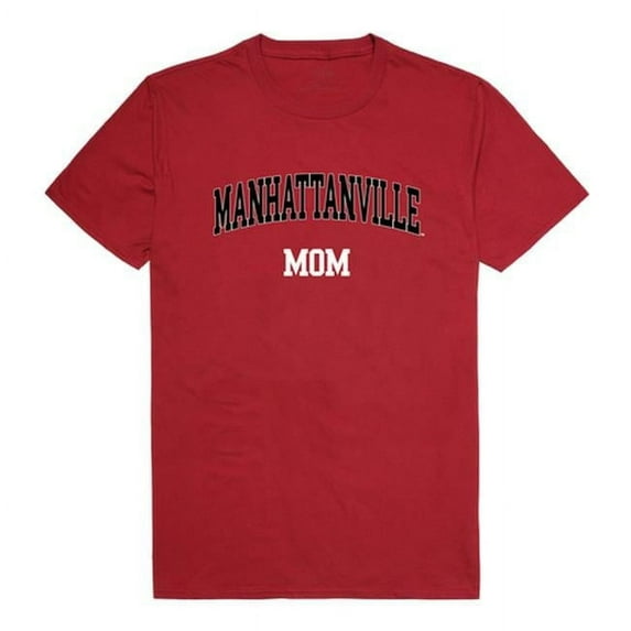 W Republic 549-454-CAR-04 Manhattanville College Valiants College Mom Short Sleeve T-Shirt, Cardinal - Extra Large