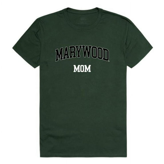W Republic Women Marywood University College Mom T-Shirt, Forest Green - Small