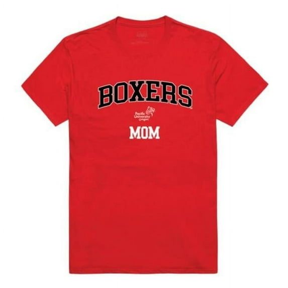 W Republic 549-567-RED-02 Pacific University Boxers College Mom T-Shirt, Red - Medium
