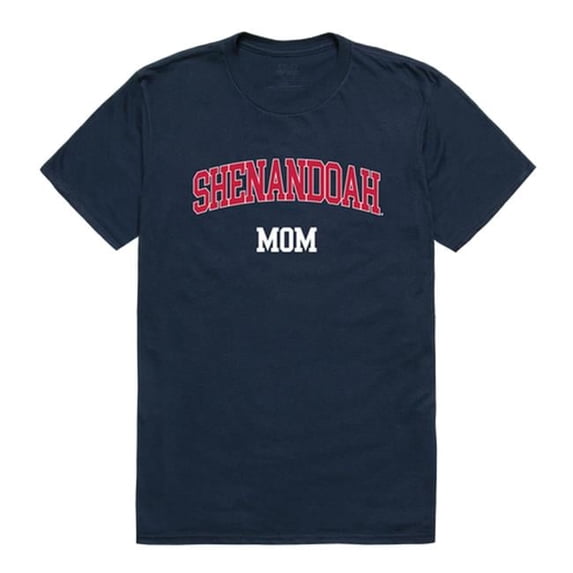 W Republic 549-583-NVY-02 Shenandoah University Hornets College Mom Short Sleeve T-Shirt, Navy - Medium