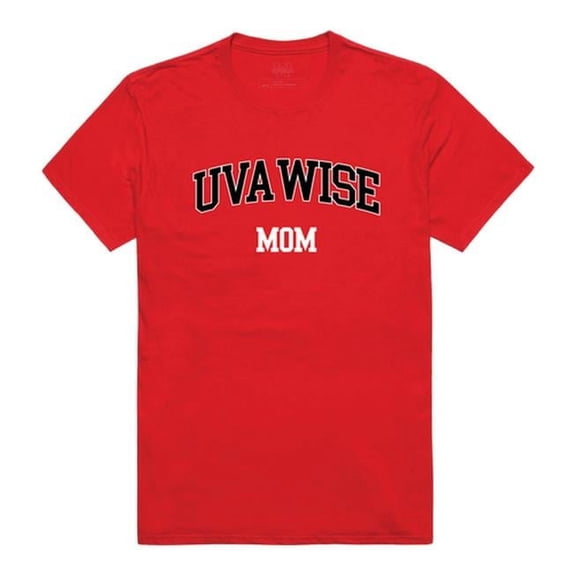 W Republic 549-601-RED-04 University of Virginias College at Wise Cavaliers College Mom Short Sleeve T-Shirt, Red - Extra Large