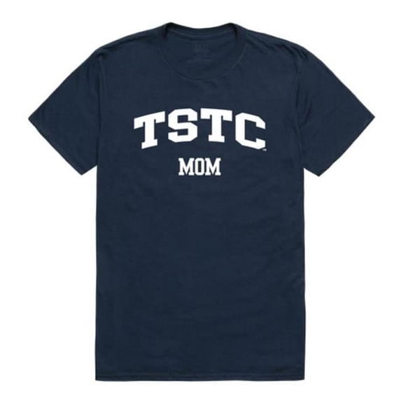 W Republic 549-677-NVY-03 Texas State University Technical College Mom T-Shirt, Navy - Large