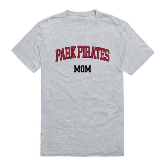 W Republic 549-690-HGY-02 Park University Pirates College Mom T-Shirt, Heather Grey - Medium