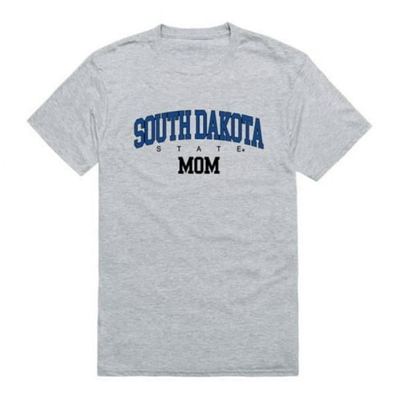 W Republic 549-707-HGY-01 South Dakota State University Jackrabbits College Mom T-Shirt, Heather Grey - Small