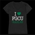 thumbnail image 1 of W Republic 550-303-BK2-03 Florida Gulf Coast Eagles I Love Womens T-Shirt, Black - Large, 1 of 1