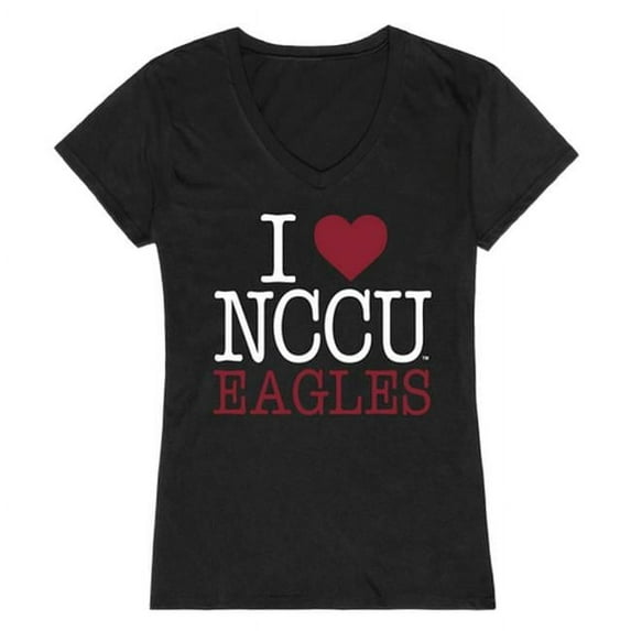 W Republic 550-353-BLK-03 UNCU I Love T-Shirt for Women, Black - Large