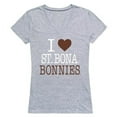 thumbnail image 1 of W Republic 550-386-HGY-01 St. Bonaventure University I Love T-Shirt for Women, Heather Grey - Small, 1 of 1