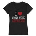 thumbnail image 1 of W Republic 550-388-BLK-03 Stony Brook University I Love T-Shirt for Women, Black - Large, 1 of 1