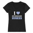thumbnail image 1 of W Republic 550-459-BLK-04 Women University of Southern Maine I Love T-Shirt, Black - Extra Large, 1 of 1