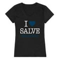 thumbnail image 1 of W Republic 550-474-BLK-02 Salve Regina University Seahawks I Love Women T-Shirt, Black - Medium, 1 of 1