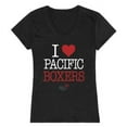 thumbnail image 1 of W Republic 550-567-BLK-02 Pacific University Boxers I Love Women T-Shirt, Black - Medium, 1 of 1