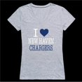 thumbnail image 1 of W Republic 550-663-HGY-03 University of New Haven Chargers I Love Women T-Shirt, Heather Grey - Large, 1 of 1