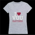 thumbnail image 1 of W Republic 550-729-HGY-02 Virginia Union University Panthers I Love Women T-Shirt, Heather Grey - Medium, 1 of 1
