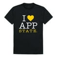 thumbnail image 1 of W Republic 551-104-BLK-05 Appalachian State University I Love T-Shirt, Black - 2XL, 1 of 2