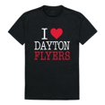 thumbnail image 1 of W Republic 551-119-BLK-03 University of Dayton I Love T-Shirt, Black - Large, 1 of 2
