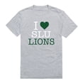 thumbnail image 1 of W Republic 551-385-HG2-03 Southeastern Louisiana University Lions I Love T-Shirt, Heather Grey - Large, 1 of 1