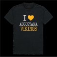 thumbnail image 1 of W Republic 551-500-BK2-04 Augustana University Vikings I Love T-Shirt, Black - Extra Large, 1 of 1