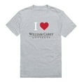 thumbnail image 1 of W Republic 551-606-HGY-03 William Carey University Crusaders I Love T-Shirt, Heather Grey - Large, 1 of 1