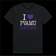 thumbnail image 1 of W Republic 551-738-BLK-03 Prairie View A&M University Panthers I Love T-Shirt, Black - Large, 1 of 1