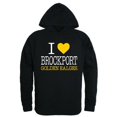 thumbnail image 1 of W Republic 553-271-BLK-02 The College at Brockport, State University Mens I Love Hoodie - Black, Medium, 1 of 1