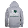 thumbnail image 1 of W Republic 553-271-HGY-01 The College at Brockport, State University Mens I Love Hoodie - Heather Gray, Small, 1 of 1