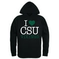 thumbnail image 1 of W Republic 553-282-BLK-05 Cleveland State University Mens I Love Hoodie, Black - 2XL, 1 of 1