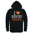 thumbnail image 1 of W Republic 553-340-BLK-05 Mercer University I Love Hoodie, Black - 2XL, 1 of 1